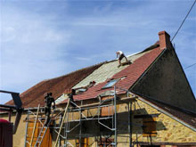New Roof & Velux windows - Quercy Construction