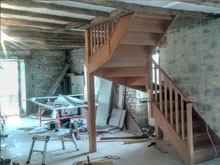 New Staircase - Quercy Construction